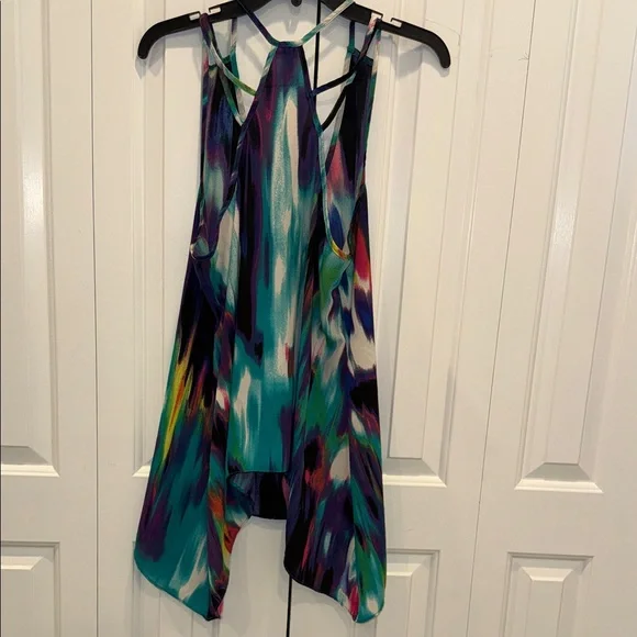 Maurices Multicolor Strappy High-Low Tank Top - Picture 3 of 6